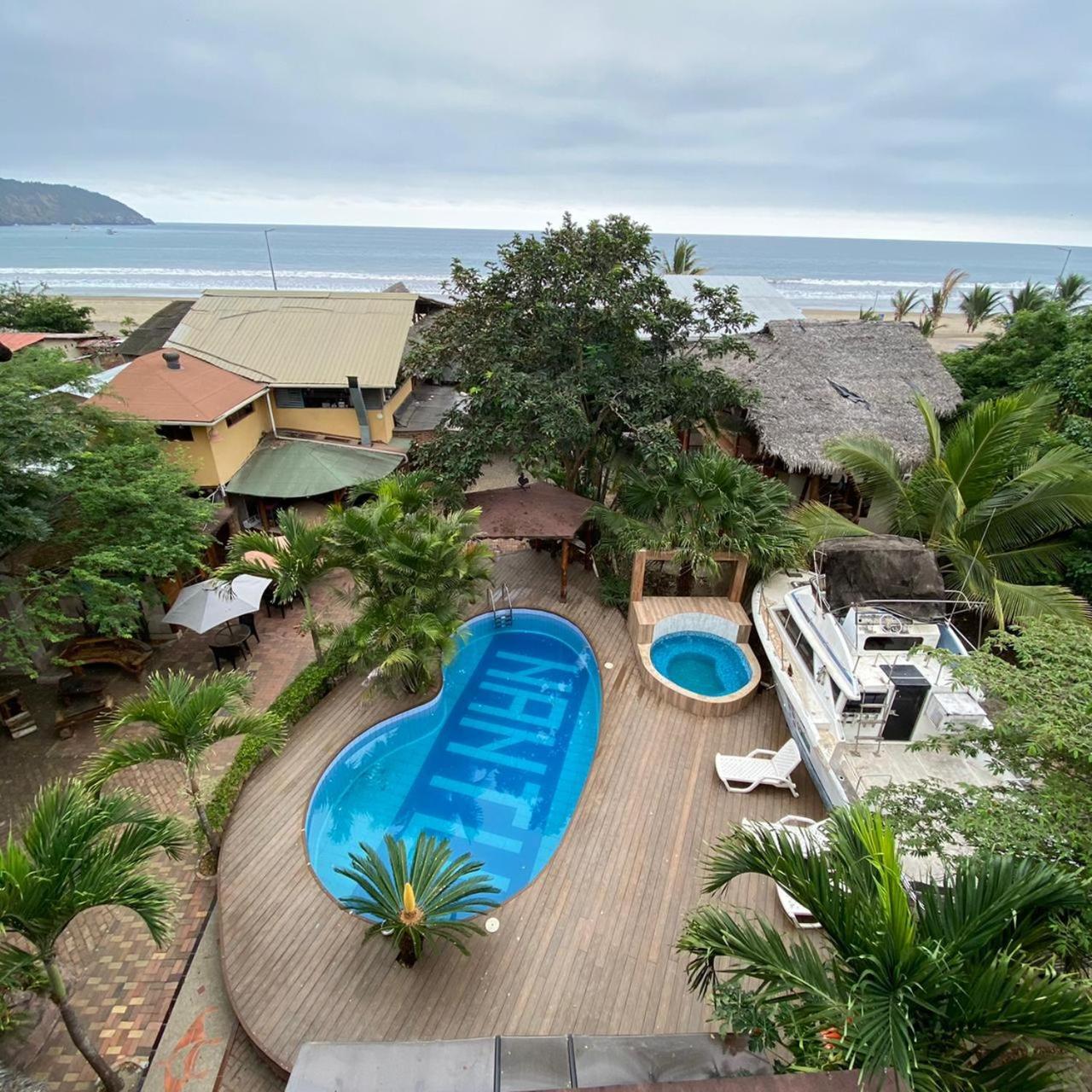 Hotel Nantu Hosteria Puerto López Exteriör bild